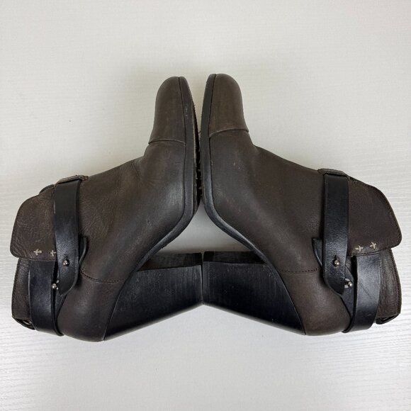 Rag & Bone Harrow Leather Ankle Boots - Picture 8 of 14